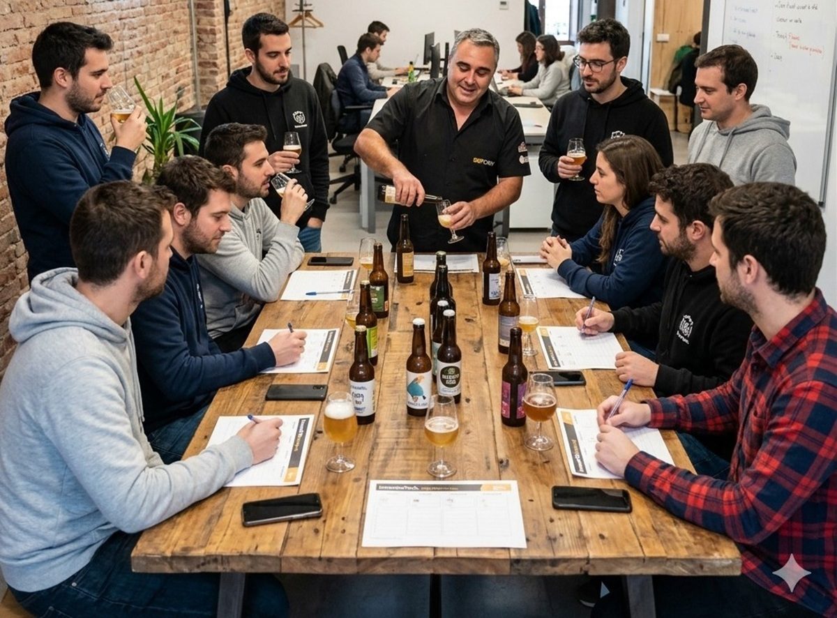 Team building cerveser