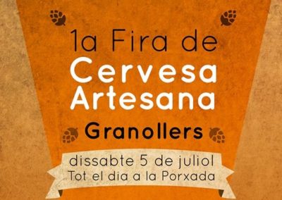 FIRA CERVESA ARTESANA DE GRANOLLERS