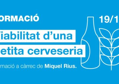 Formación: Viabilidad Pequeña Cervecera