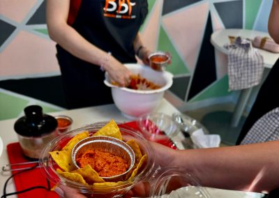 Cooking workshops for young people